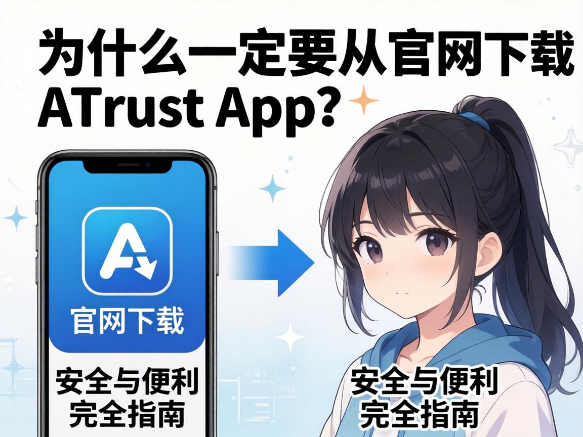 为什么一定要从官网下载ATrust App？安全与便利的完全指南