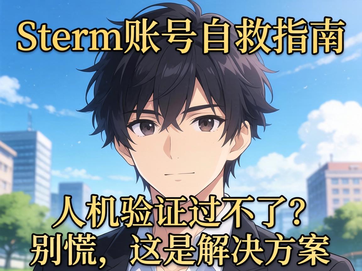 Steam账号自救指南，人机验证过不了？别慌，这是解决方案